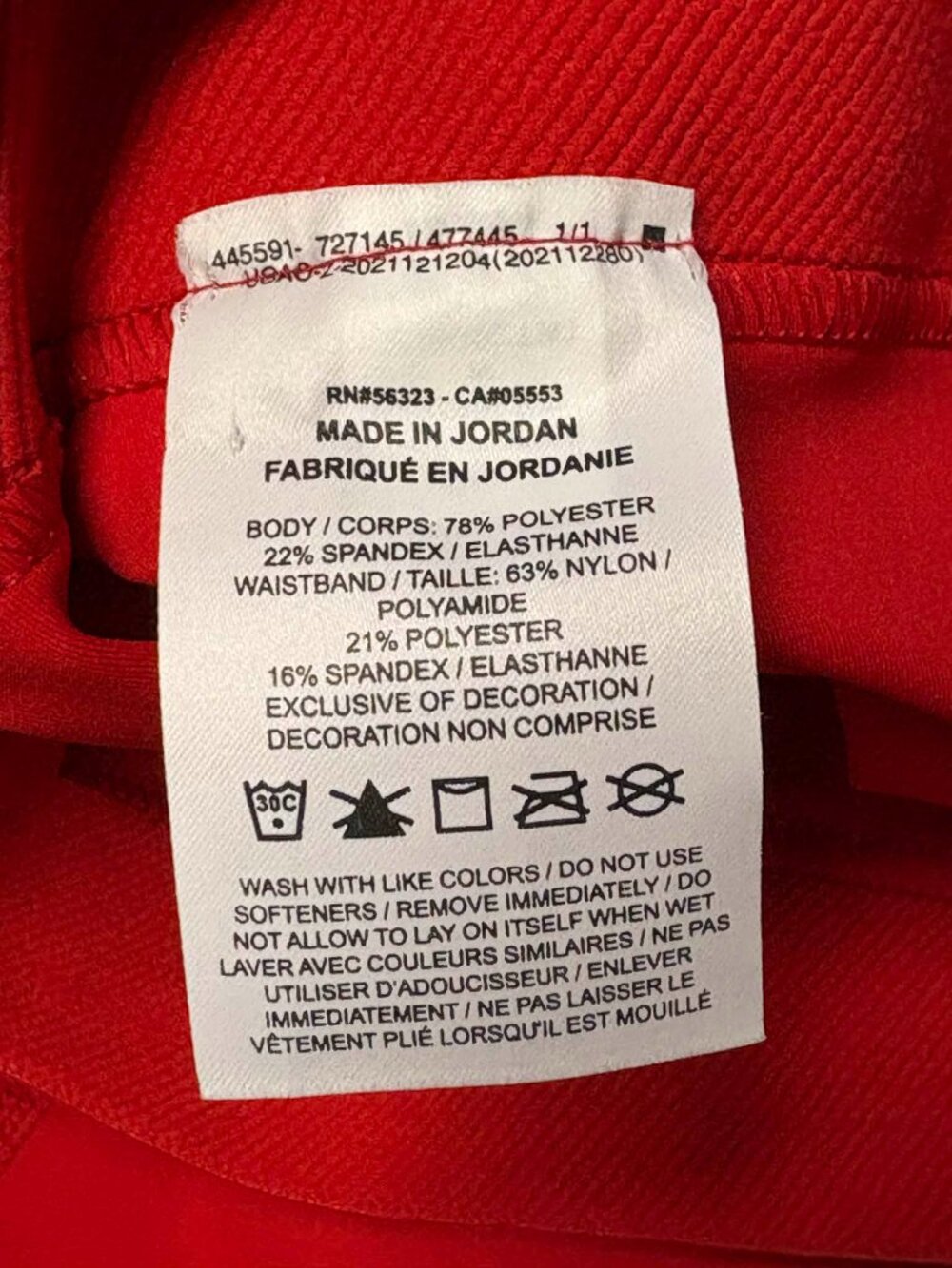 Nike Pro Women's Shorts, Red NWOT Medium - Picture 2 of 5